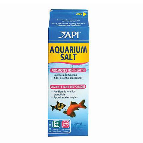 photo of 32oz carton of freshwater aquarium salt