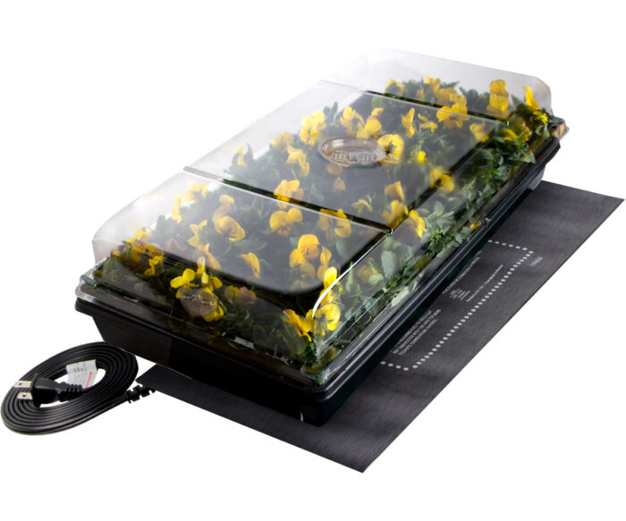 Germination Station with Heat Mat, 72- Cell Pack, 2" Dome - Image 4
