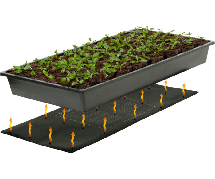 Germination Station with Heat Mat, 72- Cell Pack, 2" Dome - Image 3