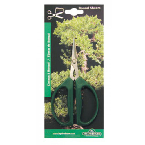 Photo of packaged green shears, 40 mm long blade