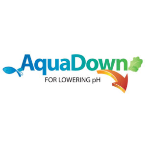 Photo of AquaDown logo for lowering pH