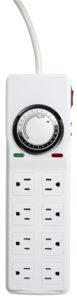 Surge Protector with 8 outlets & Timer