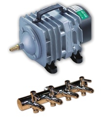 AquaAeration Kit w/ 6 Outlet Pump