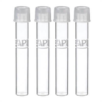 picture of 4 Glass Replacement Test Tubes with lids