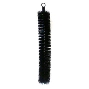 hanging filter brush for solids mechanical water filtration