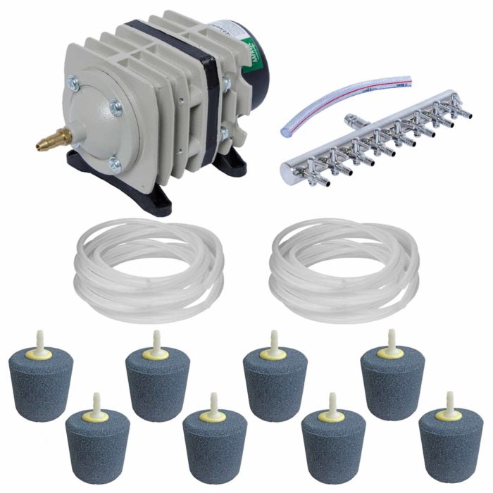 Picture of Aquaponics Aqua Aeration Kit 8 Outlet Pump