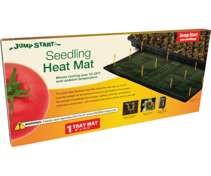 Seedling heat mat box