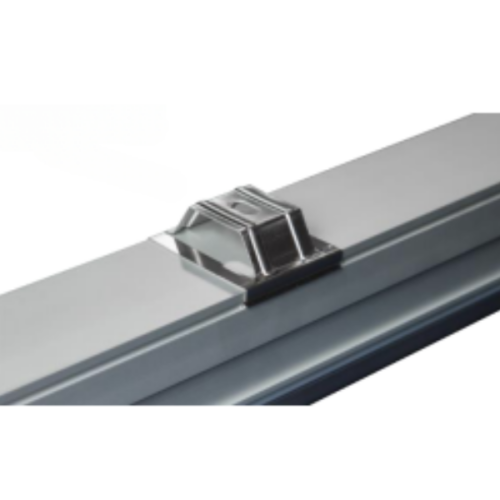 slide and lock clip on a light