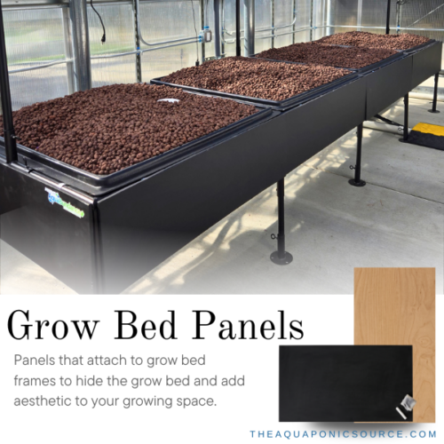 grow bed panels